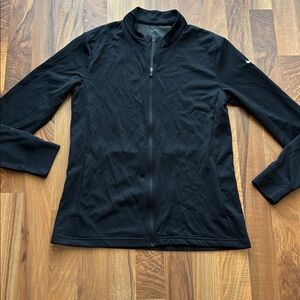 Nike Woman’s Size S Black Lightweight Full-Zip Training Jacket